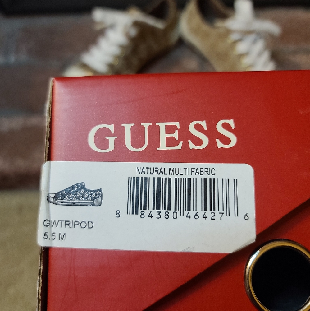 Guess Natural Multi Fabric Shoes - Picture 6 of 6